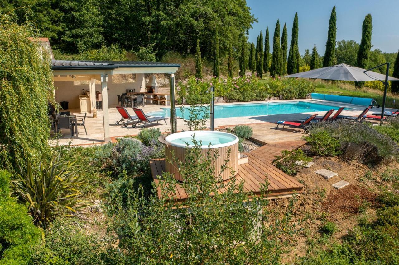 Villa Les Cazettes Damiatte Exterior foto