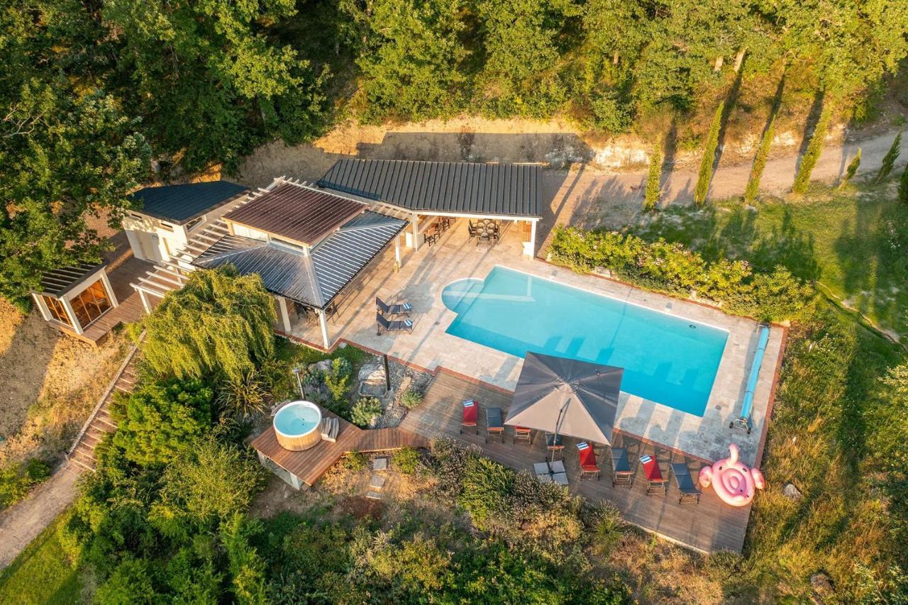 Villa Les Cazettes Damiatte Exterior foto